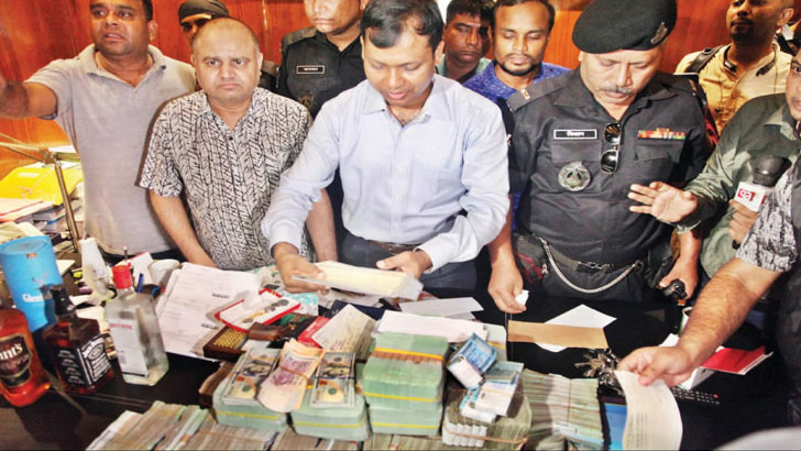 টেন্ডারবাজি, চাঁদাবাজি যুবলীগ নেতা জিকে শামীমের বালিশ কান্ড
