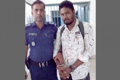 বরিশালে ছাত্রীকে ধর্ষণ চেষ্টা, ইউপি সদস্যের ছেলে আটক