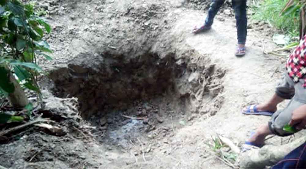 কাশিপুরে সীমানা পিলার চুরি করে পুলিশের হাতে আটক যুবক