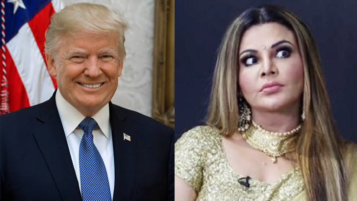 ট্রাম্পের বৌমা বলে দাবি করলেন রাখি সায়ন্ত