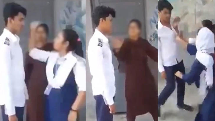 পুলিশ কর্মকর্তার ছেলেকে পেটাল ছাত্রীরা