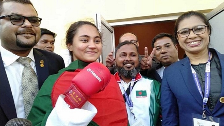 বাংলাদেশকে স্বর্ণ এনে দিলেন সেই অন্তরা