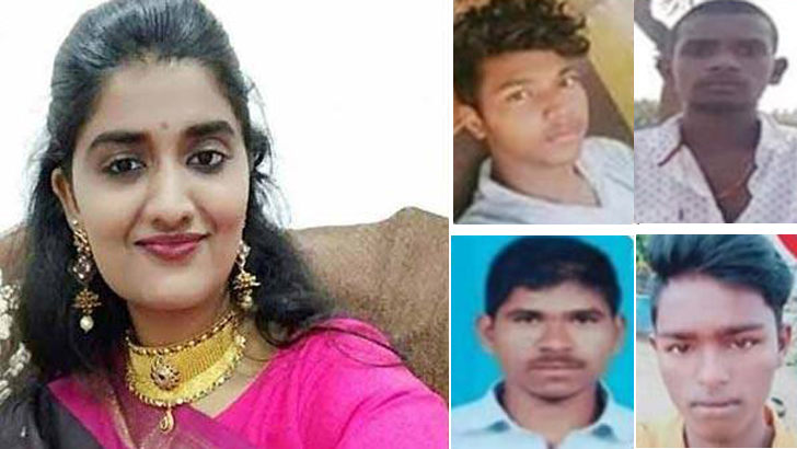 চিকিৎসক তরুণী হত্যায় অভিযুক্ত ৪ জনকে গুলি করে হত্যা