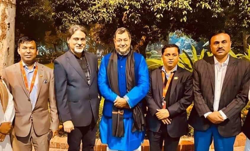 কেন্দ্রীয় যুবলীগের সভাপতি,সম্পাদকের সাথে ইতালী আঃ লীগের সৌজন্য সাক্ষাৎ