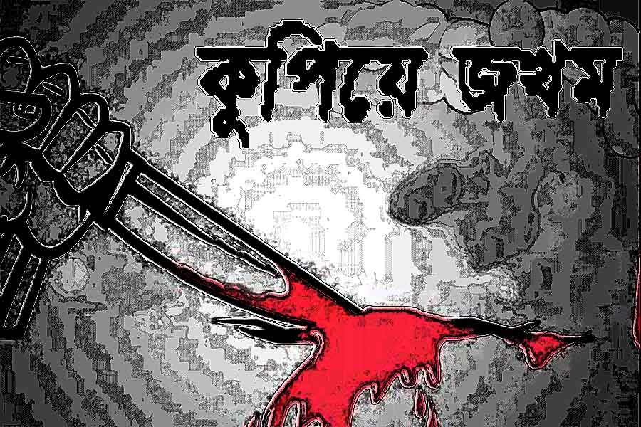 ঘরে ঢুকে ৬ জনকে কুপিয়ে জখম