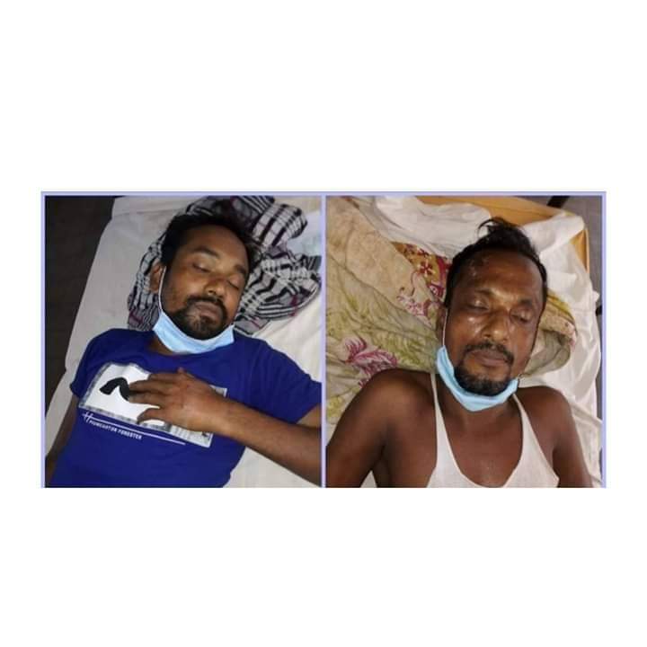 মেহেন্দিগঞ্জে চেয়ারম্যানের নেতৃত্বে তার দুই পুত্রের সন্ত্রাসী হামলায় ব্যবসায়ী হাসপাতালে