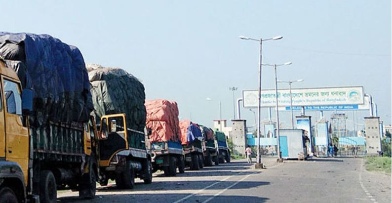 বাংলাদেশি পণ্য প্রবেশে ভারতের বাধাঁ