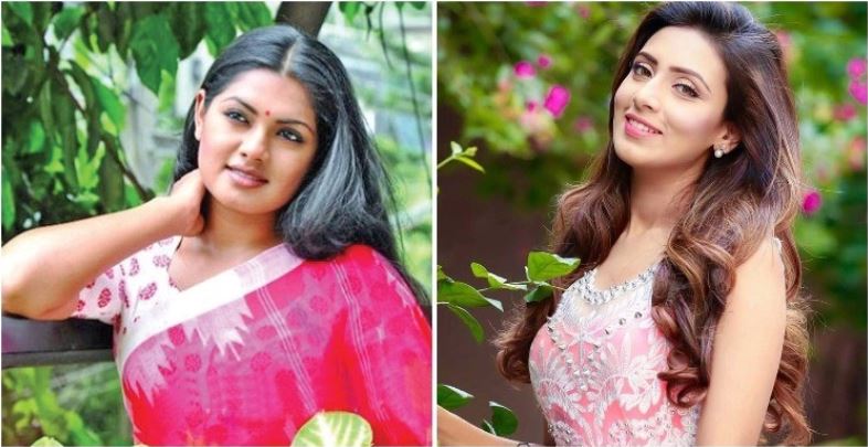 কে আশীর্বাদ সিনেমার নায়িকা তিশা ও মিম ?