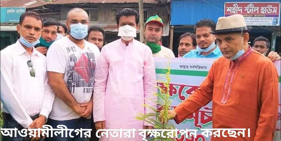 বেতাগীতে বৃক্ষরোপন কর্মসূচীর উদ্ধোধন