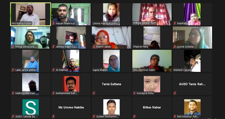 বরিশালে‘ করোনাকালীন প্রাথমিক শিক্ষা: চ্যালেঞ্জ ও করণীয়’ শীর্ষক ভার্চুয়াল সভা