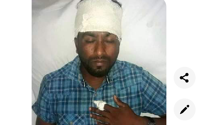 বাকেরগঞ্জের রবিপুরে জমি সংক্রান্ত বিরোধের জের ধরে একজনকে পিটিয়ে জখম