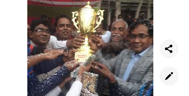 ক্রিকেট খেলার উদ্বোধন করেন ডাঃ এইচ এন সরকার