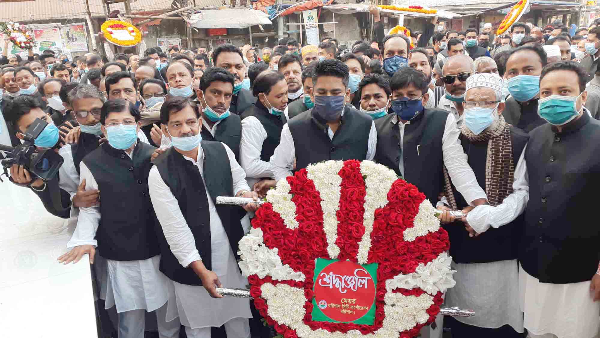 বরিশালে বঙ্গবন্ধুর স্বদেশ প্রত্যাবর্তন দিবস উদযাপিত