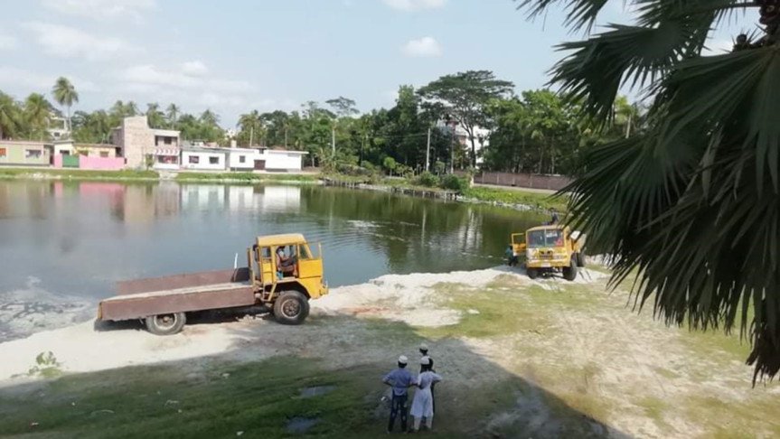 বরিশালের সীতা-রামের দিঘি ভরাট তদন্তের নির্দেশ