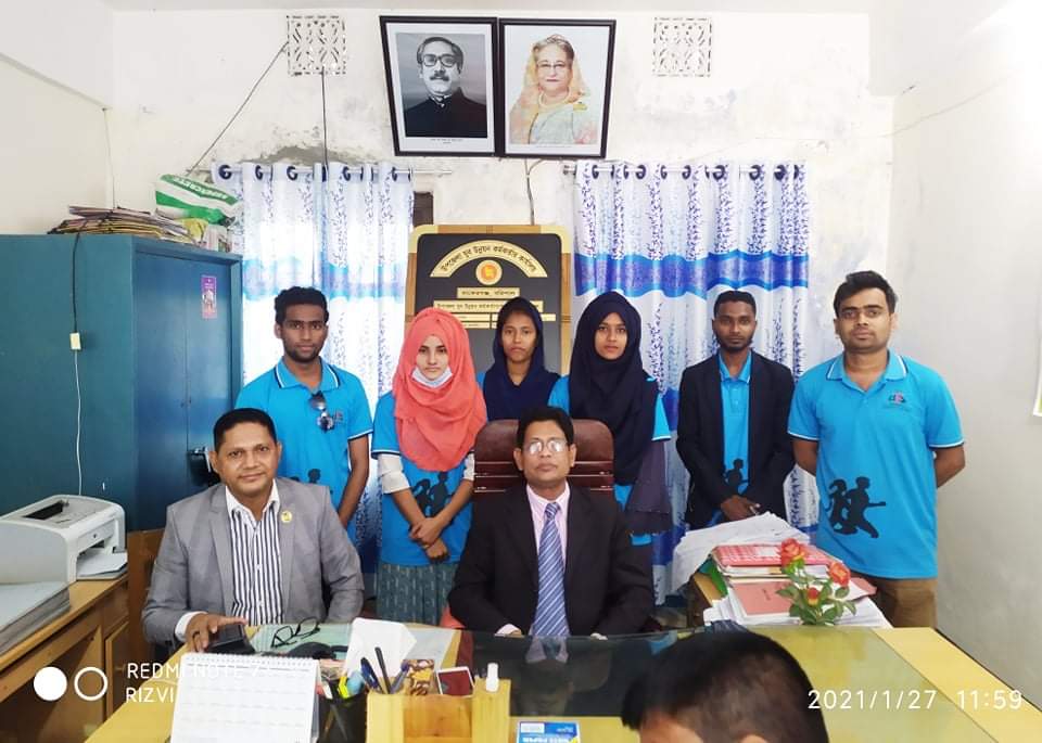 নতুন যুব উন্নয়ন উপ পরিচালককে ডিপেন্ডেবল ইয়ূথ সোসাইটির শুভেচ্ছা