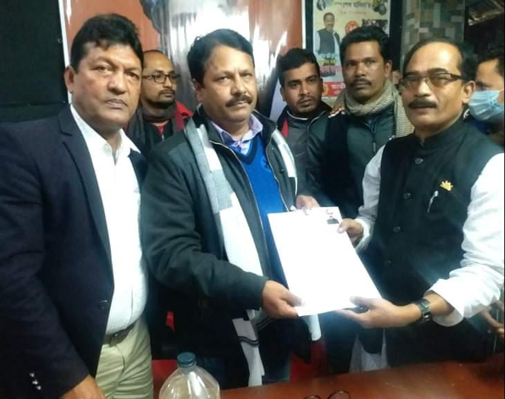 বাকেরগঞ্জের নলুয়া ইউনিয়নে চেয়ারম্যান পদে জুলফিকার তালুকদারের আওয়ামীলীগের দলীয় ফরম সংগ্রহ ও জমাদান