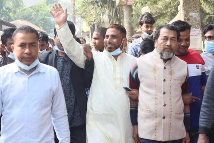 নলছিটি পৌর নির্বাচনে ৪নং ওয়ার্ড কাউন্সিলর প্রার্থী আব্দুল কুদ্দুস মোল্লা  প্রচার-প্রচারণায় এগিয়ে