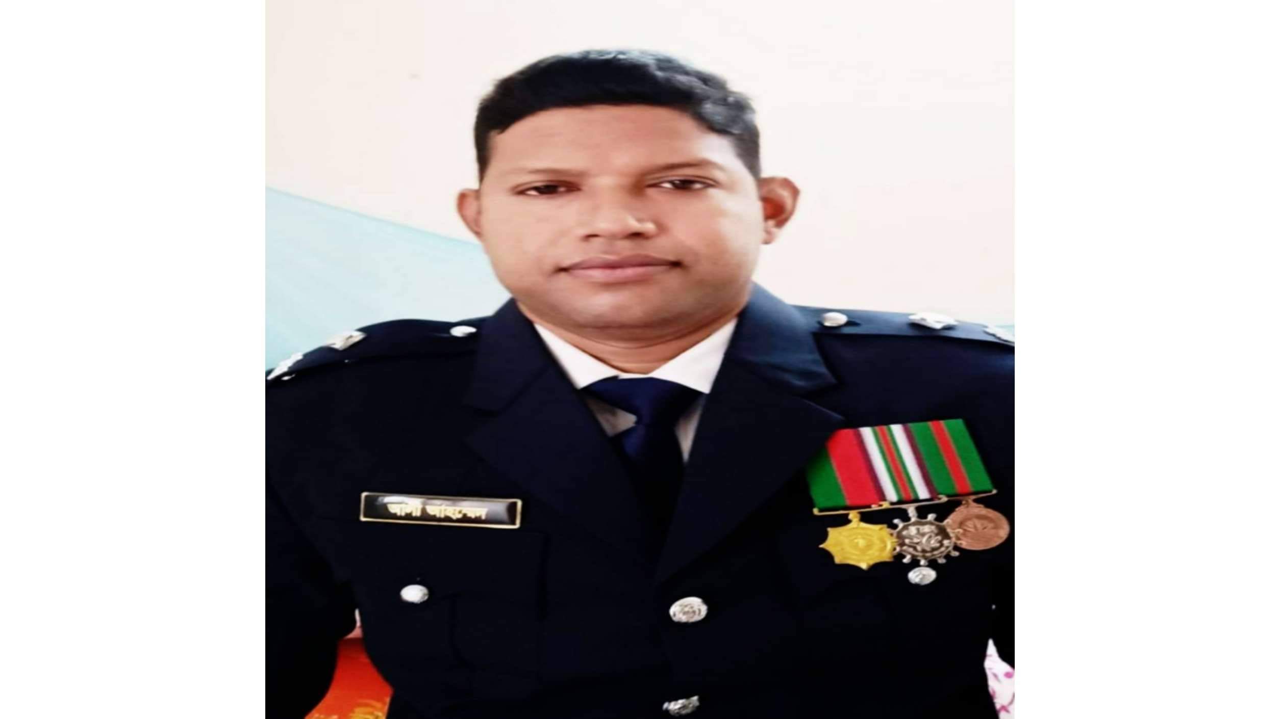 নলছিটি থানায় নবাগত ওসি হিসেবে আলী আহমেদের যোগদান