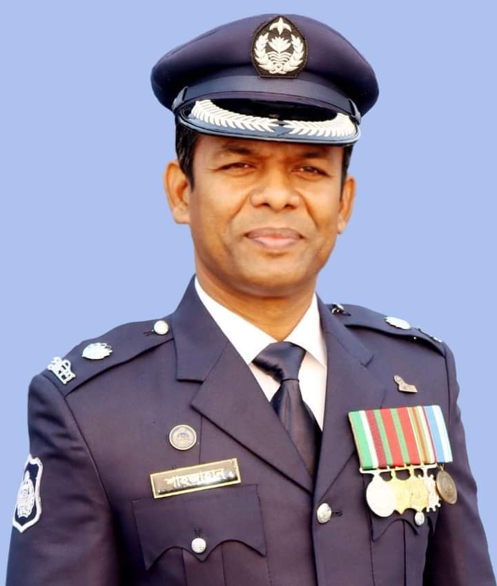 রাষ্ট্রপতির পুলিশ পদক পাচ্ছেন অতিরিক্ত পুলিশ সুপার শাহ্জাহান হোসেন