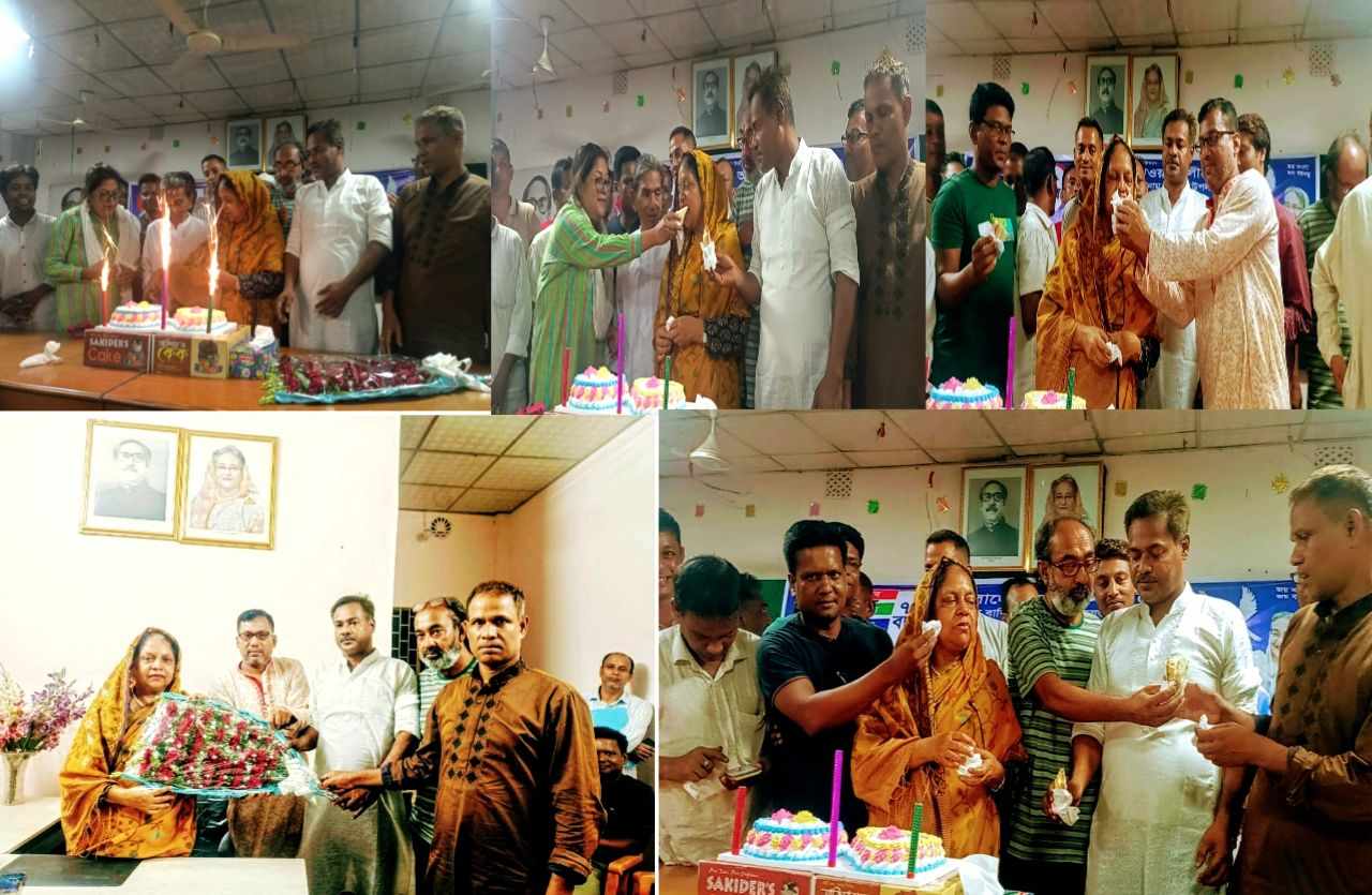 সুন্দরগঞ্জে আওয়ামী লীগের সভাপতির জন্মদিনে সহযোগী সংগঠনের নেতৃবৃন্দের শুভেচ্ছা