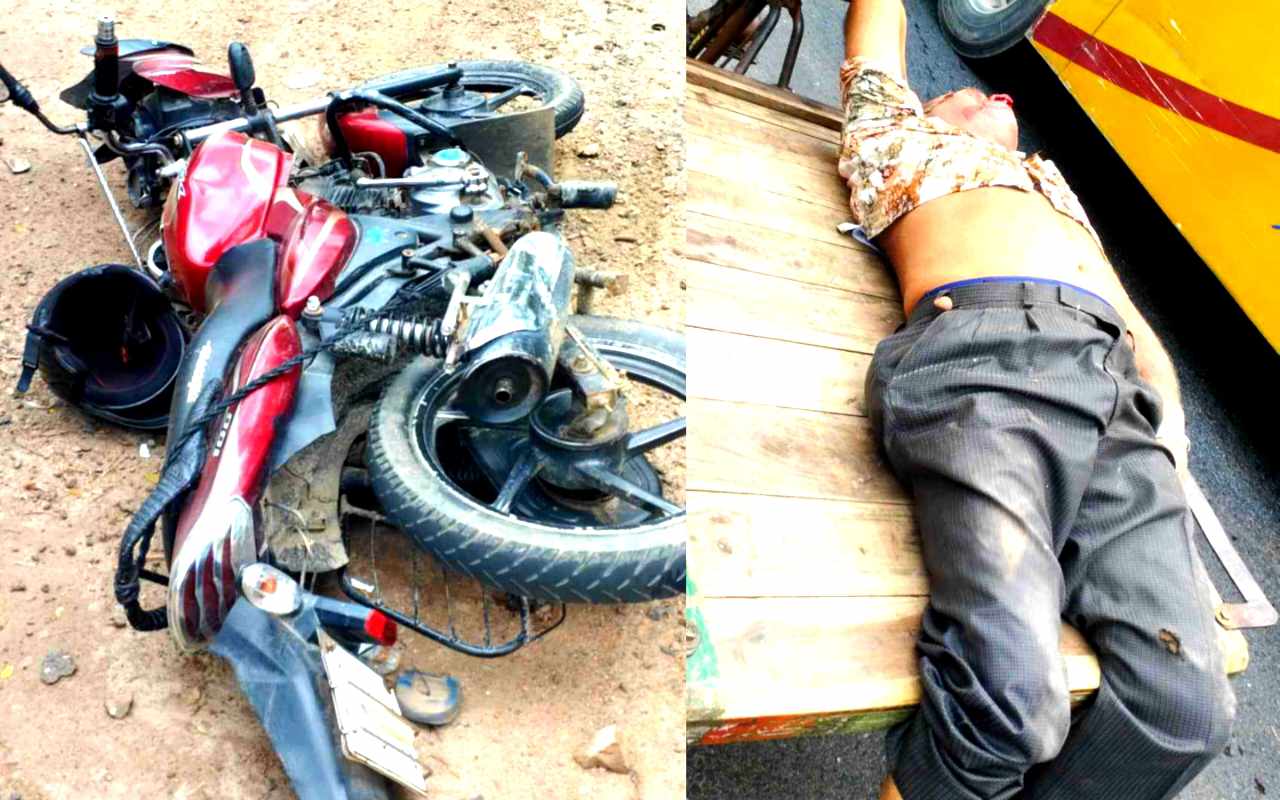বাগেরহাটে সড়ক দুর্ঘটনায় মোটরসাইকেল আরোহী নিহত