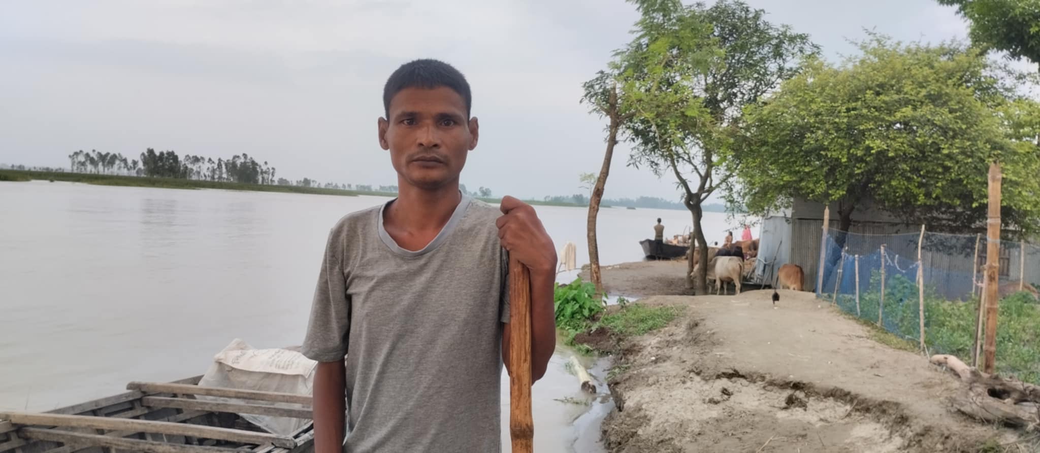 রংপুরে তিস্তা নদীর হুংকার, কাঁদছে নদী পাড়ের মানুষ