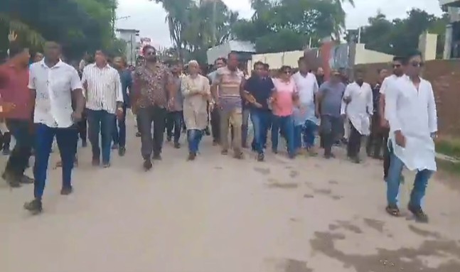 শেখ হাসিনার ফাঁসির দাবিতে আমতলীতে বিক্ষোভ মিছিল ও সমাবেশ