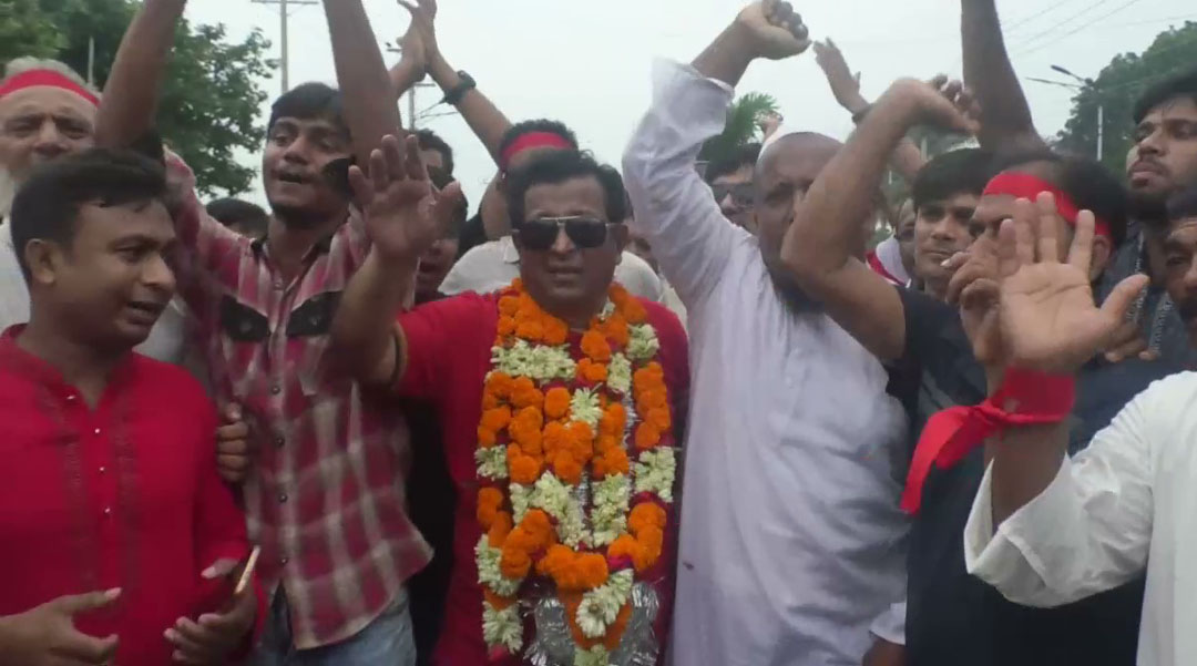 দীর্ঘ ১৭ বছর পর গোপালগঞ্জে বিএনপির মোটর শোভাযাত্রা