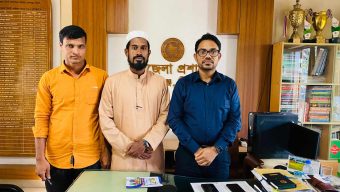 বালাগঞ্জে নতুন ইউএনও সুজিত কুমার চন্দের যোগদান : সাংবাদিকদের সাথে মতবিনিময়