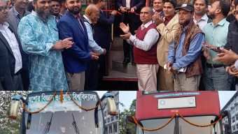 যবিপ্রবিতে নতুন দুই রুটে বাস চালু