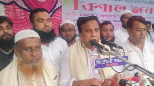 উলাশী বিএনপি’র বিশাল জনসভা অনুষ্ঠিত