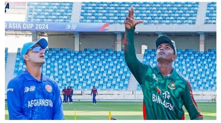 -বাংলাদেশ ও আফগানিস্তানের ম্যাচ দিয়ে পর্দা উঠলো যুব এশিয়া কাপ টুর্নামেন্টের।
