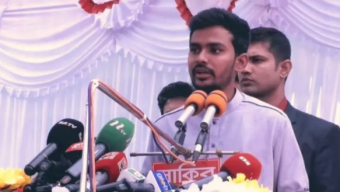 উত্তরবঙ্গের অভাব ঘুচবে আবু সাঈদের কারণে: রংপুরে আসিফ মাহমুদ