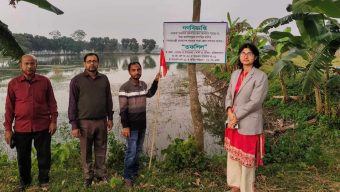 শার্শায় অবৈধ ভাবে দখলকৃত ভূমি উদ্ধার