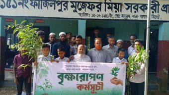 বালাগঞ্জে গ্রিন এন্ড ক্লিন পক্ষ থেকে বিভিন্ন স্কুল, মাদ্রাসা, কিন্ডারগার্টেনে বৃক্ষরোপণ কর্মসূচি অনুষ্ঠিত