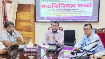 গলাচিপায় সাংবাদিকদের সঙ্গে ইউএনও’র মতবিনিময় সভা
