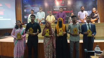 খুলনা বিশ্ববিদ্যালয়ে ‘ডিপ্লোম্যাট’স পডিয়াম ১.০’ প্রতিযোগিতার ফাইনাল অনুষ্ঠিত