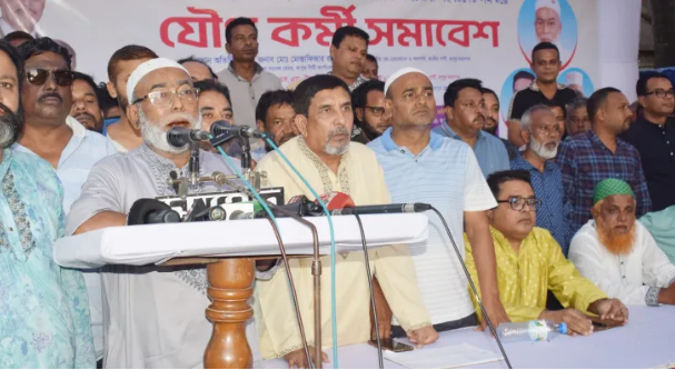 সাহস থাকলে রংপুরের পার্টির অফিসে আগুন দিয়ে দেখান :জাতীয় পার্টির কো-চেয়ারম্যান