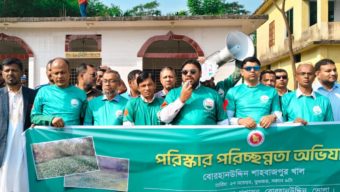 বোরহানউদ্দিনে উপজেলা নির্বাহী কর্মকর্তার উদ্যোগে সম্পন্ন হল ৩ কিলোমিটার খাল পরিস্কার কার্যক্রম