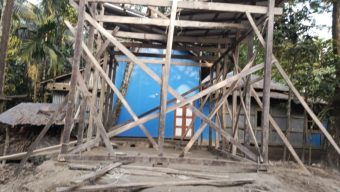 বোরহানউদ্দিনে আদালতের  নিষেধাজ্ঞা অমান্য করে ঘর উত্তোলন,থানায় অভিযোগ দায়ের