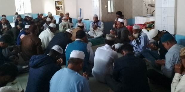 গলাচিপার নির্বাহী অফিসার মিজানুর রহমান এর বাবা’র মাগফিরাত কামনায় দোয়া ও মিলাদ।