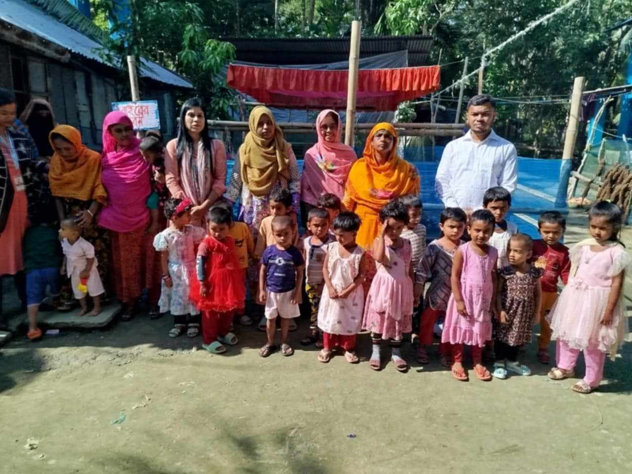 তালতলীতে সিআইপিআরবি’র আঁচল স্কুল পরিদর্শন করলেন ইউএনও উম্মে সালমা