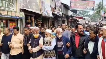 গলাচিপায় উপজেলা বিএনপির আনন্দ মিছিল