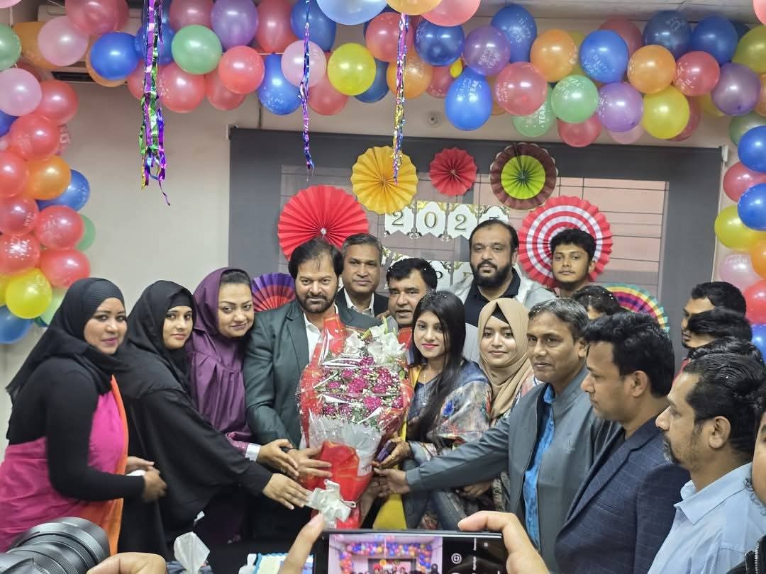 নিউটেক আইটি ট্রেনিং সেন্টারে ইংরেজি নববর্ষ উদযাপন: নতুন বছর, নতুন আশা