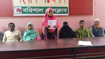 চুরি মামলায় মাদ্রাসা ছাত্রকে ফাঁসানোর অভিযোগ, সংবাদ সম্মেলন