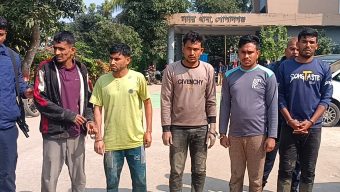 গোপালগঞ্জে অপহরণ চক্রের ৫ সদস্য গ্রেফতার