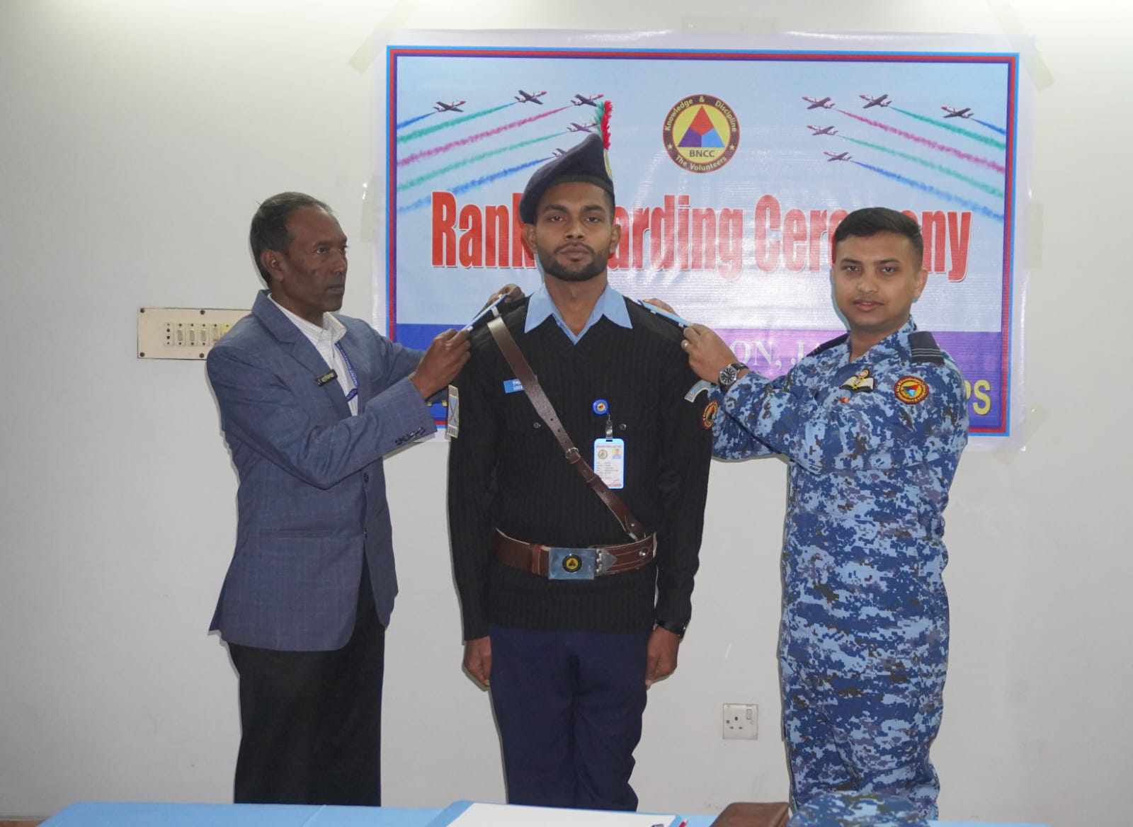 বিএনসিসির সিইউও হলেন যবিপ্রবির শিহাব