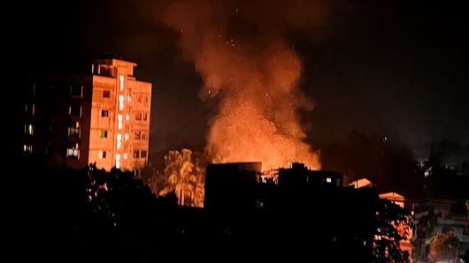 গোপালগঞ্জে ভয়াবহ অগ্নিকান্ডে পুড়ে গেছে লেবার ব্রাদার্সের স্থানীয় এজেন্টের একটি গোডাউন, ২০ লাখ টাকার ক্ষতি