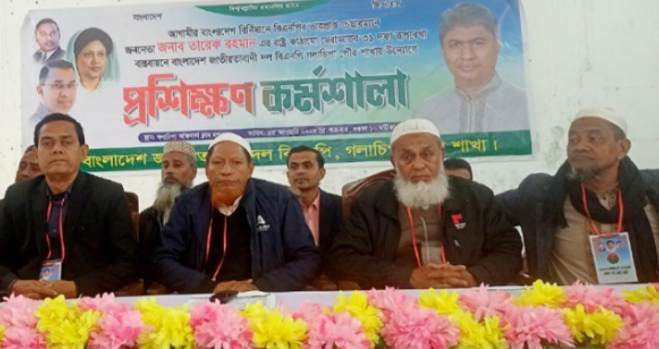 গলাচিপায় পৌর বিএনপির প্রশিক্ষণ কর্মশালা