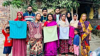 প্রজেক্ট সমৃদ্ধি: পুরোনো কাপড়ের নতুন গল্পে বদলাচ্ছে জীবনের অধ্যায়